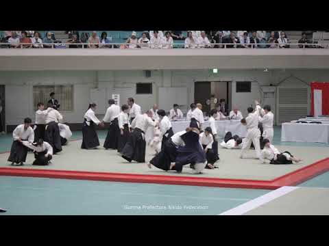 Gunma Prefecture Aikido Federation - 61st All Japan Aikido Demonstration at the Nippon Budokan