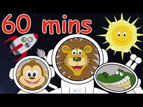 Zoom Zoom Zoom, We're Going To The Moon! And lots more Nursery Rhymes! 60 minutes!