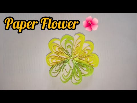 How to Make a Paper Flower 🌺 || Flower with Paper || Paper Crafts ||