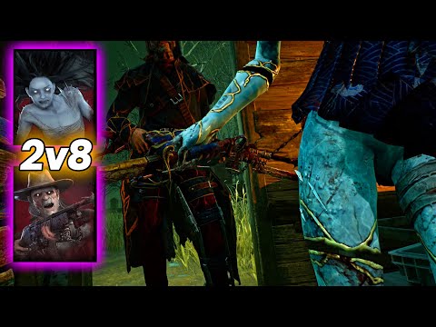 Dead By Daylight 2v8 Spirit & Deathslinger Gameplay