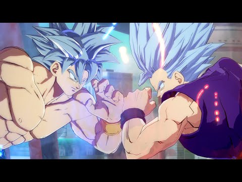 Goku Ultra Instinct Vs Gohan Beast - Dragon Ball FighterZ