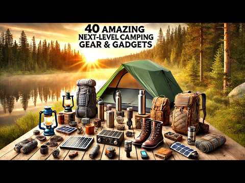 40 Amazing Next Level Camping Gear & Gadgets You Must Watch