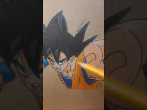 Goku Drawing End Dragon Ball #shorts #dragonball #goku #animedrawing #anime #dragonballz #vegeta