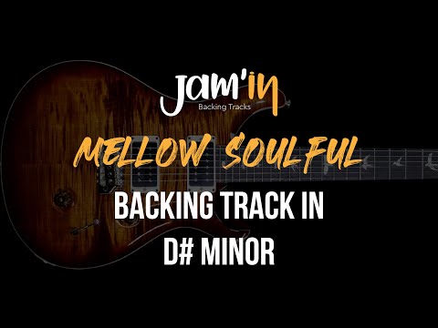 Mellow Soulful Guitar Backing Track in D# Minor