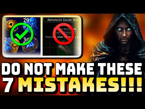 PATH OF EXILE 2 - DONT MAKE THESE MISTAKES! 7 ULTIMATE BEGINNER TIPS, BEST GEAR & FAST LVL GUIDE