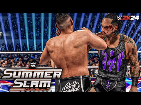 Damian Priest vs Gunther | World Heavyweight Championship | Summerslam '24