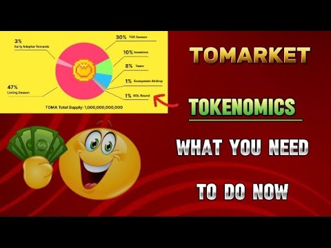 Tomarket Airdrop TOKENOMICS OFFICIALLY ANNOUNCED: What You Need To Do NOW