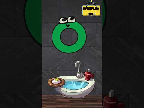 "ABC Bathroom Items Song 🛁✨ | Learn A to Z | Fun Kids Learning Song | #abcd #kids #shorts