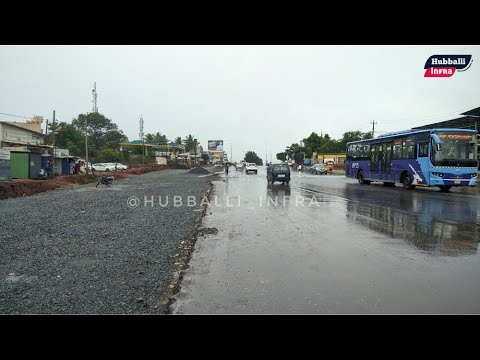 HDBRTS Road widening at Bairidevarakoppa