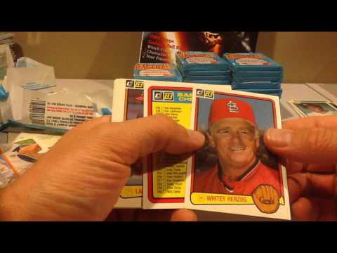 1983 DONRUSS BASEBALL RETRO WAX BOX BREAK