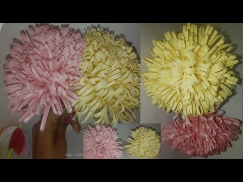 How to Make Paper Flower || Easy way || Paper Crafts ||