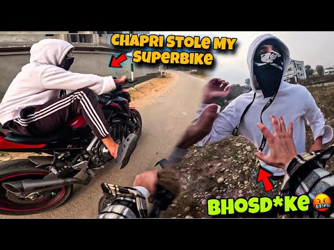 NIBBA GANG STOLE MY SUPERBIKE 😨 | KAWASAKI Z900 😡| FIGHT WITH NIBBA RIDER 😢| MUST WATCH