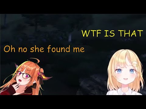 Ame sees a orange dragon?! [HoloEN | Amelia Watson]