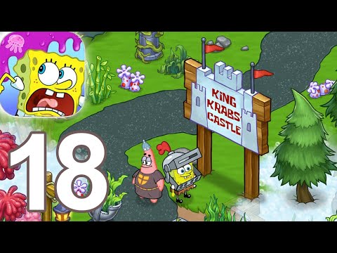 SpongeBob Adventures In A Jam King Krab's Castle Gameplay Walkthrough Part 18 (iOS Android)