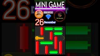 26th December Puzzle Game Trick, Hamster Kombat Easy steps #hamsterkombat #puzzle #blockchaingames