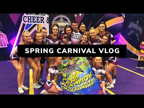 Cheerleading competition spring carnival||we break into a pool?!||Laylah Morrissey