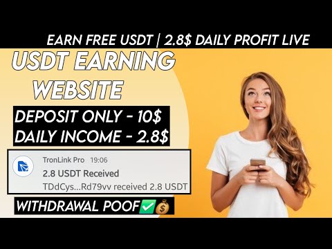 New USDT Site 2024 | Best Usdt Investment Website | New Usdt Mining Site | New Usdt Earning Website