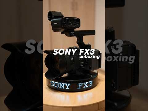 【FX3】SONYのFX3購入しました！！！#sony #fx3 #CinemaLine #シネマライン #カメラ #おすすめカメラ #unboxing