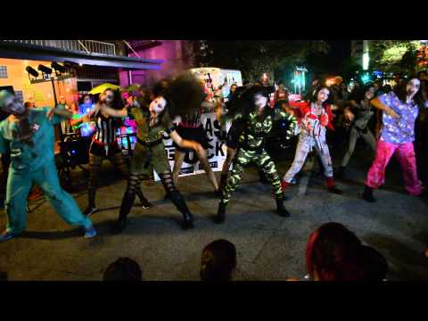 Zombie Dance Squad - Corpus Christi ArtWalk 2014