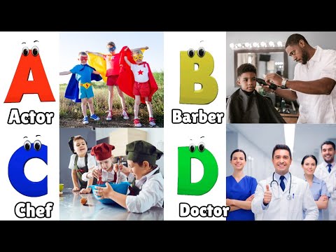 Occupation ABC Song | Occupation Alphabet Song | Phonics for Kids | Baby Alphabet Letters