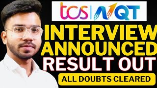 TCS NQT 2025 Results OUT! Interview Dates Announced🔥