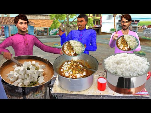 Matar Paneer Thali Five Star Restaurant Wala Matar Paneer Street Food Hindi Kahani New Moral Stories