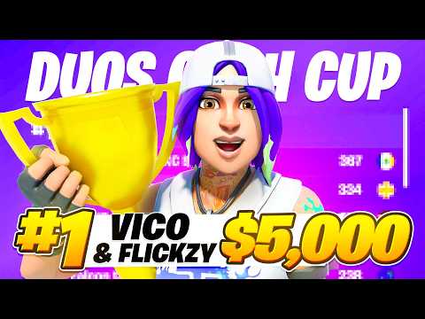 1ST PLACE DUOS CASH CUP ($5,000) 🥇 w/ FlickzyV2