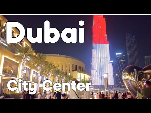 Dubai 🇦🇪 Amazing Burj Khalifa, City Center [4K] Walking Tour