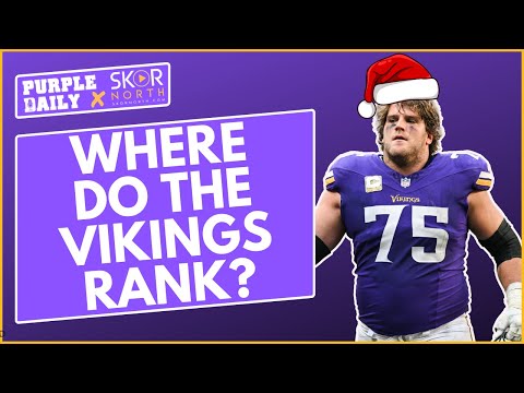 MERRY CHRISTMAS: Where do Minnesota Vikings rank?!