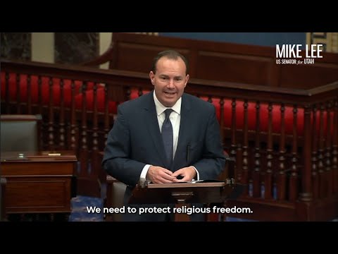 Sen  Lee Warns Respect For Marriage Act as Currently Written Poses Threats to Religious Liberty