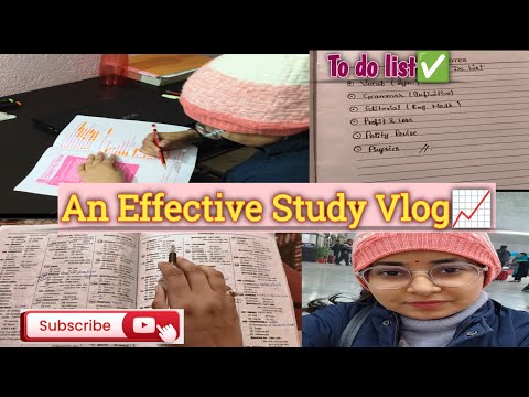 A Productive StudyVlog✨Ssc Cgl 🎯Rrb Ntpc🎯Winter study routine#motivation#studyroutine#trending#vlog