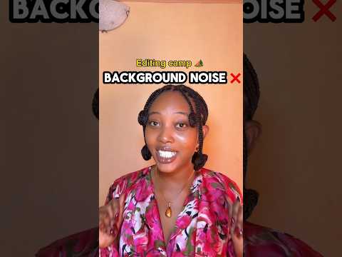 (Part 11) 🎬 How to Clean up Background Noise on Capcut 🎥 #viral #editingtutorial #capcut