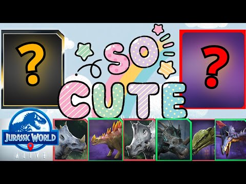 OMG the CUTENESS this Week in Jurassic World Alive!