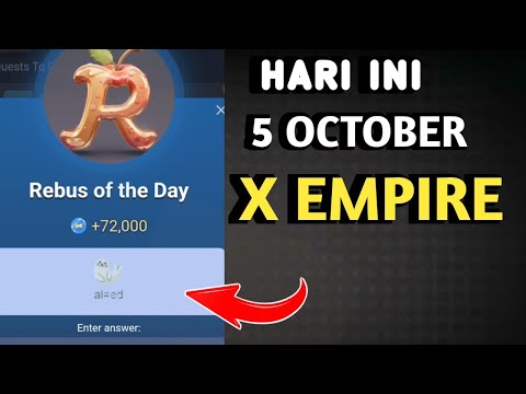 REBUS OF THE DAY X EMPIRE HARI INI 5 OKTOBER 2024