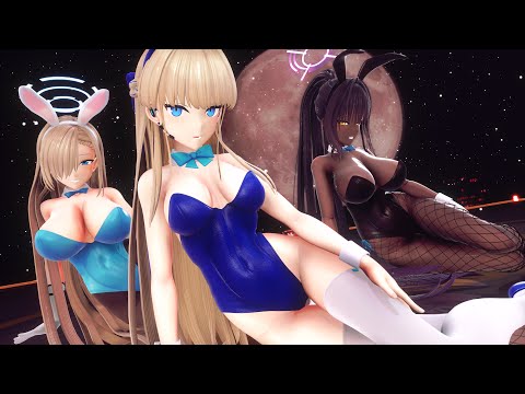 【MMD】飛鳥馬トキ 一ノ瀬アスナ 角楯カリン Expectation【紳士向け】