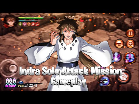 NxB NV : Indra Solo Attack Mission Gameplay With New Ex Ultimate 🔥 Indra Solo Am Gameplay NxB NV