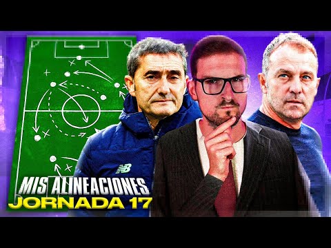 MIS ALINEACIONES PROBABLES PARA LA JORNADA 17 CON TODA LA ÚLTIMA HORA | Carrasco