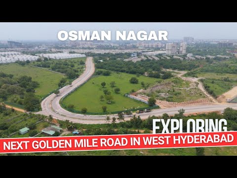 Exploring Next Golden Mile Road in Osman Nagar || Tellapur || DSR Altitude || Radial Road 30