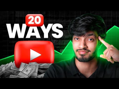 20 Ways To Earn Money From YouTube | By Deepak Daiya 2.0