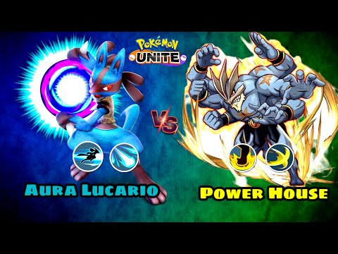 Lucario vs Machamp Ultimate Battle 💥|| Pokemon unite