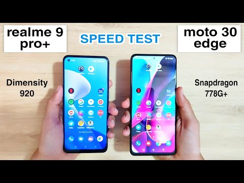 realme 9 pro plus 5G vs Motorola edge 30 5G Speed Test & Comparison | Amazing Performance 💥