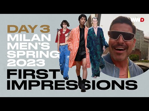 First Impressions: Milan Men’s Spring 2023 | Day 3 | Etro, Prada, JW Anderson