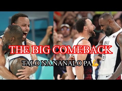 USA VS SERBIA HIGHLIGHTS THE BIG COMEBACK TALO NA NANALO PA