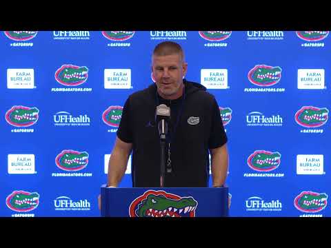 Florida Gators Football Press Conference 8-12-2024