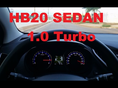 Teste HB20 Sedan Turbo 1.0, Hyundai 6 Marchas