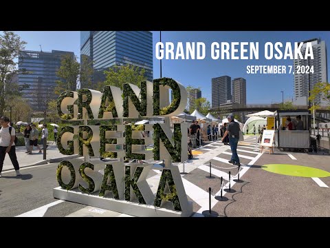 [4K]グラングリーン大阪（GRAND GREEN OSAKA）散歩［HDR］