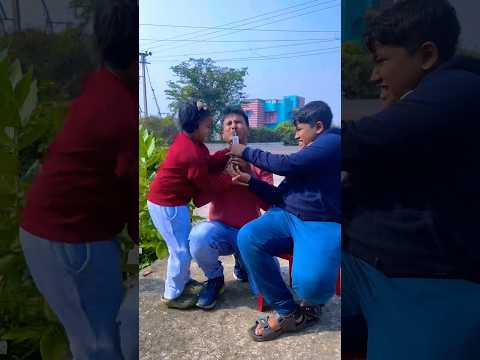 Injection prank on papa🤣🤓🤪#mistihappylifestyle #funny #viral #trending #shortvideo