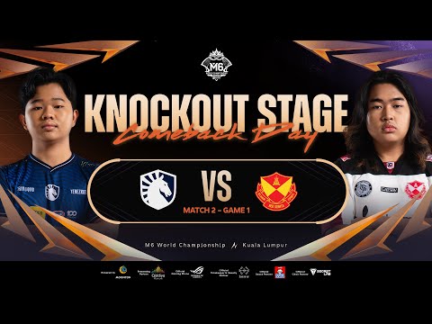 [FIL] M6 Knockout Stage Day 5 | TLID vs SRG Game 1