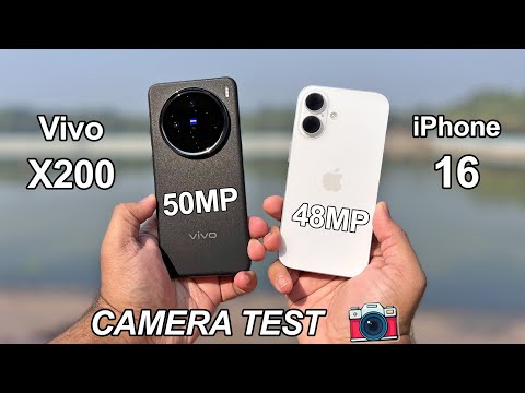 Vivo X200 Vs iPhone 16 Camera Test 📸 | Best Camera Phone of 2025 ?