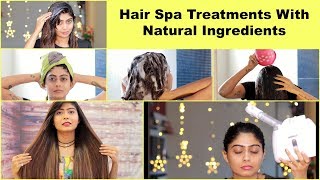 HAIR SPA Treatments With NATURAL Ingredients | Rinkal Soni